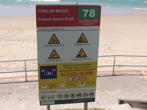 Coolum Beach Sign